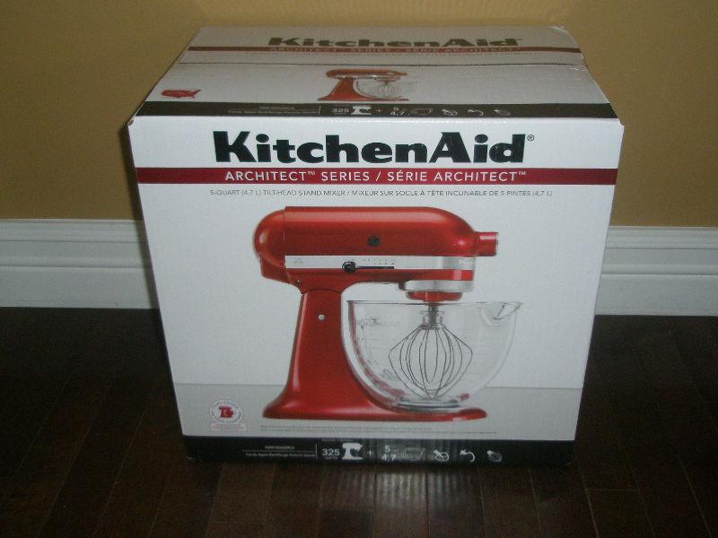 KitchenAid Mixer (Candy Red Apple Color)