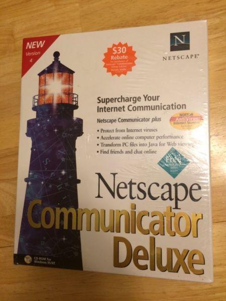 New in box - Netscape Communicator Deluxe Edition