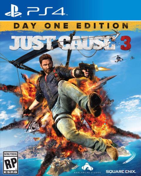 Just Cause 3 Day One Edition Brand New Sealed, PS4