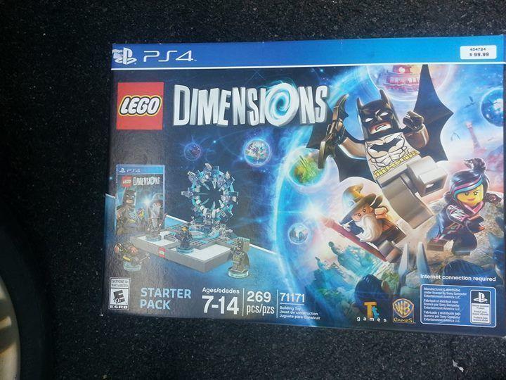 lego dimensions starter (new sealed) 60.00 firm ps4