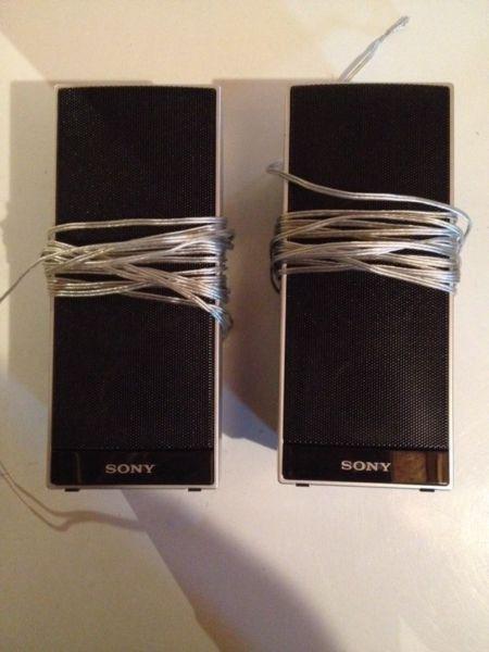 Sony front left and right speakers