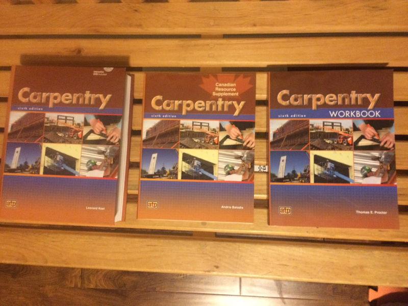 Carpentry text books