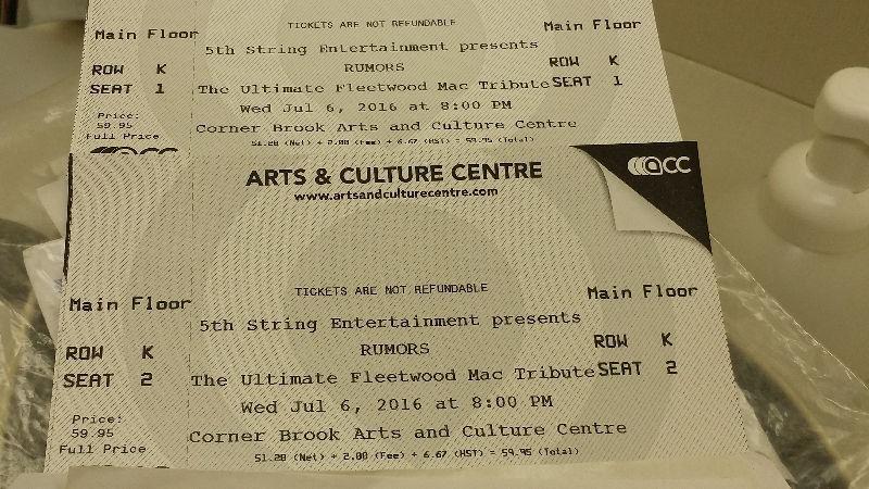 RUMORS Fleetwood Mac  Arts and Culture Wed. July 6th