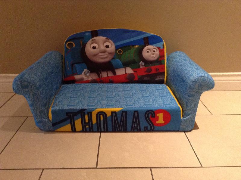 Childs fold out sofa bed $20