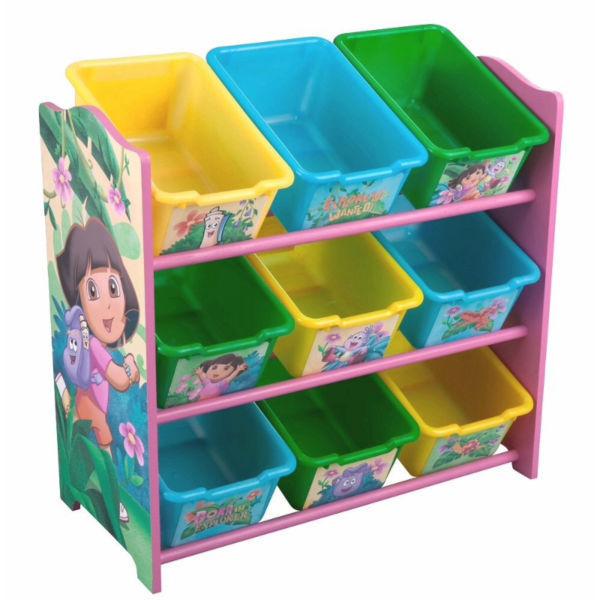 DORA JEEP, TOY BOX AND ORGANIZER