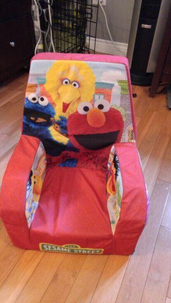 Sesame Street foam chair