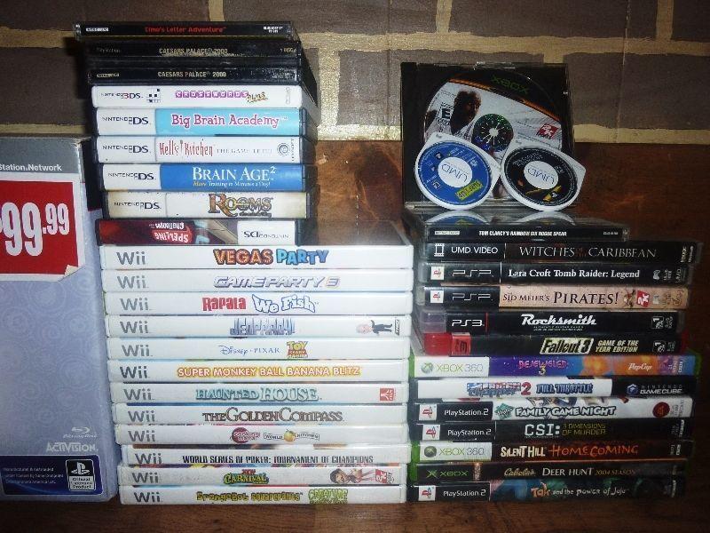 Various lot of games