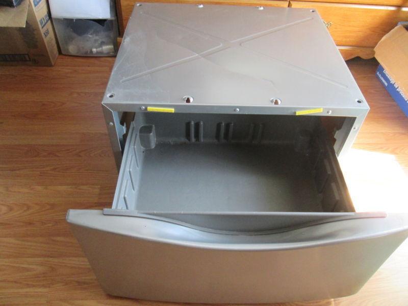 Laundry Pedestal with Storage Drawer