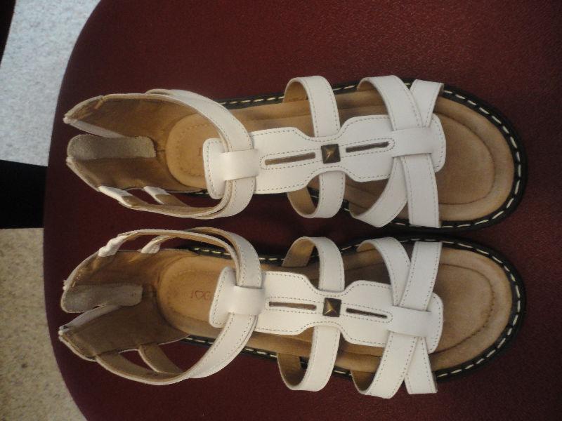 I Love Comfort White Sandal Wide Width New