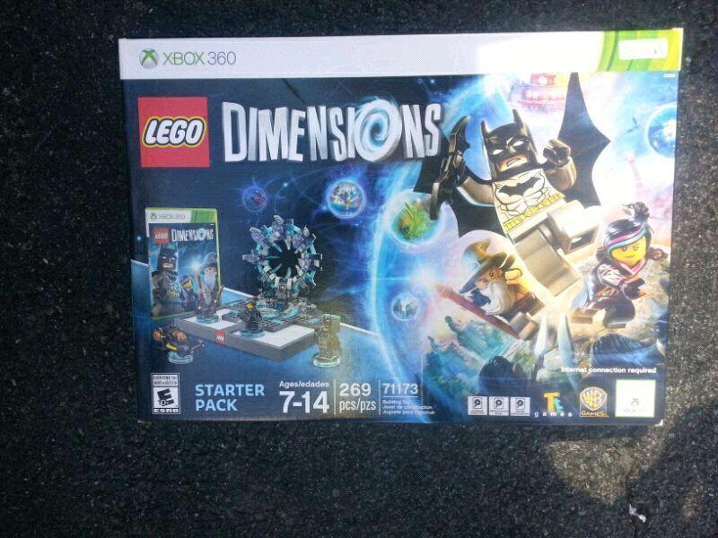 Lego dimensions starter new sealed 60.00 xbox 360