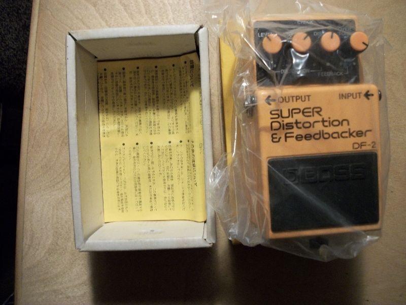 BOSS DF-2 Super Distortion & Feedbacker w/Box ( Made in Japan )