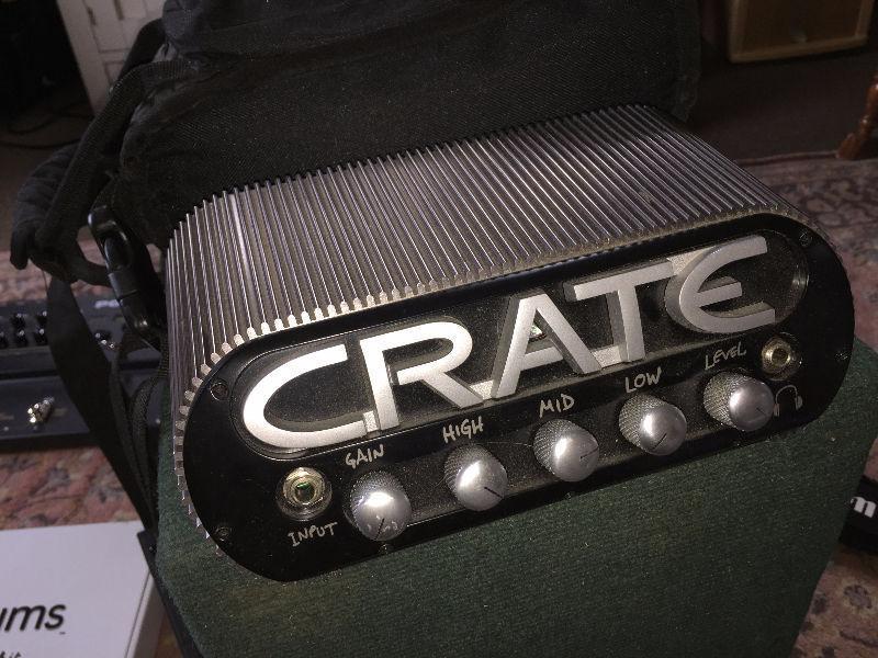 Crate Powerblock 150 Watt Stereo guitar amp head