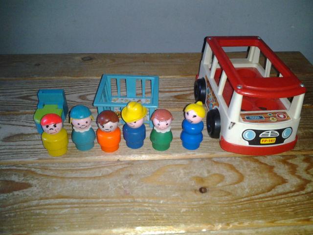 Fisher Price Little People Lot Vintage 1970's