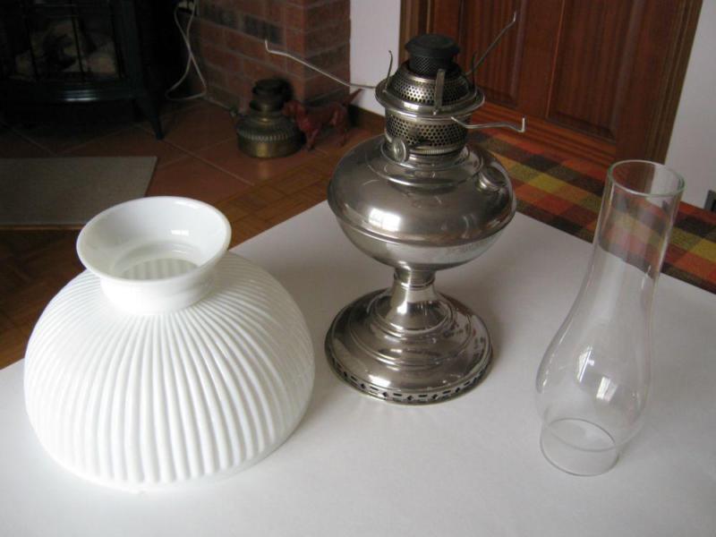 Antique Oil Lamp - 