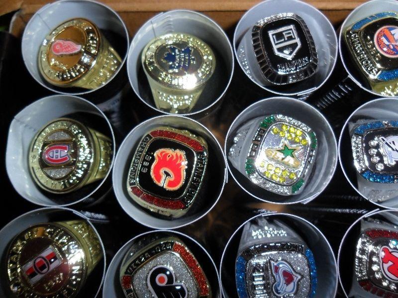 molson stanley cup ring sets