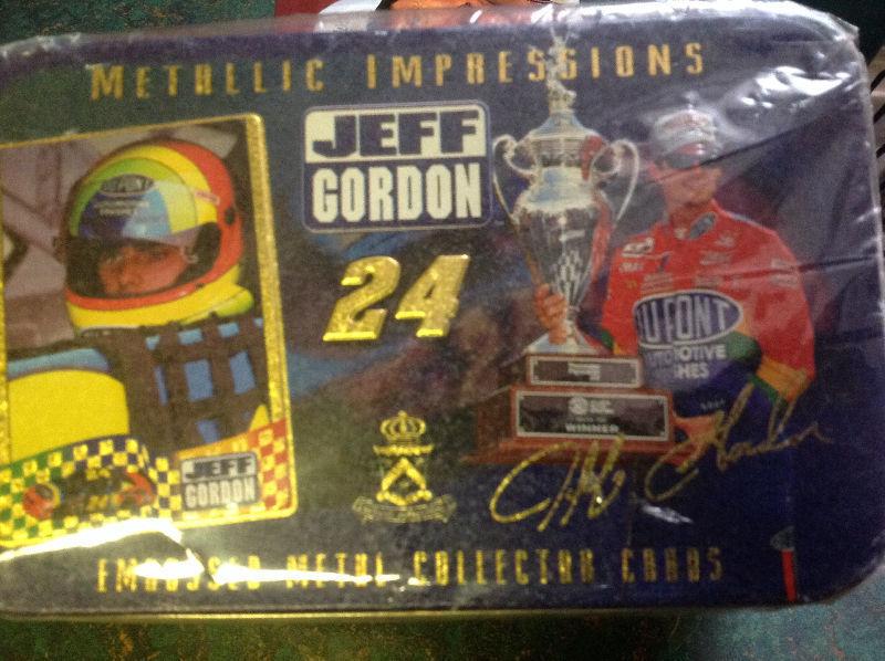 JEFF GORDON COLLECTION CARDS