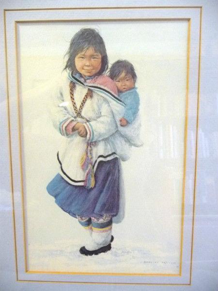 Inuit Painting by Dorothy Francis 