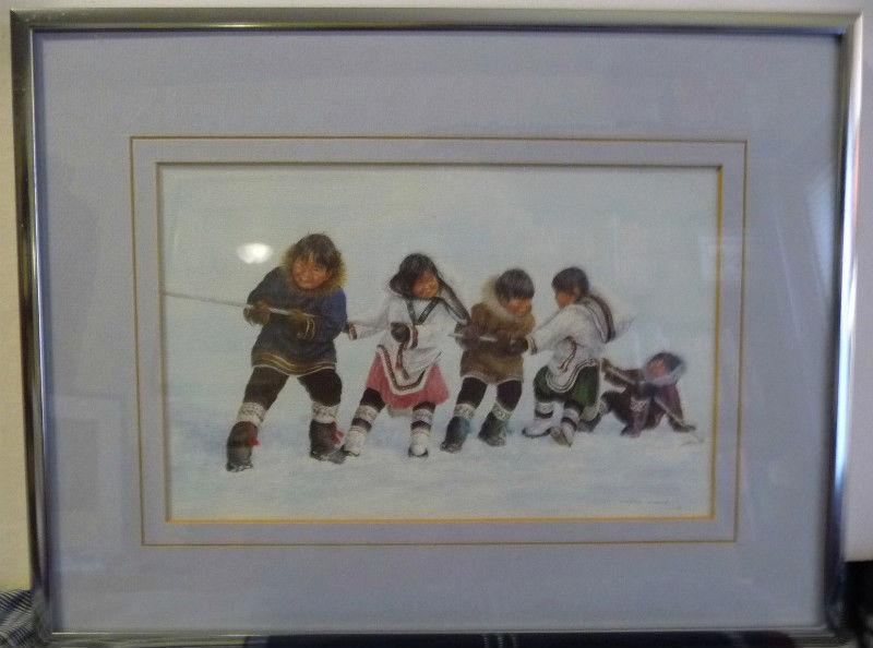Inuit Painting by Dorothy Francis 