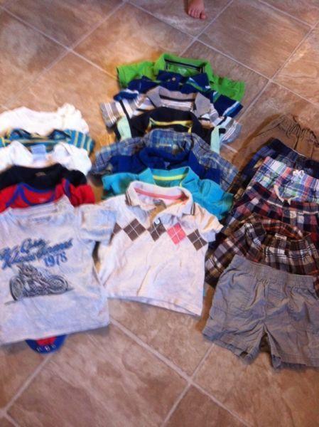 Summer lot of boys clothes