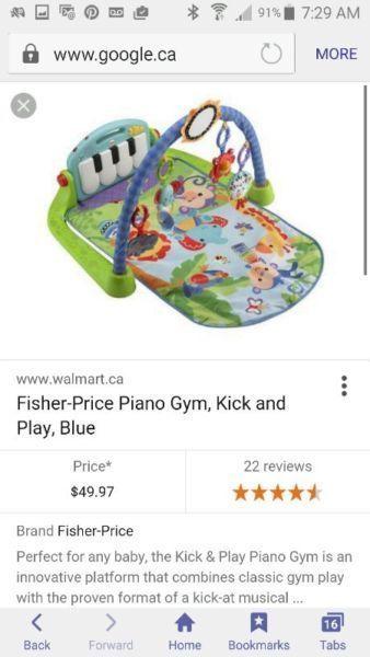 Fisher price play gym