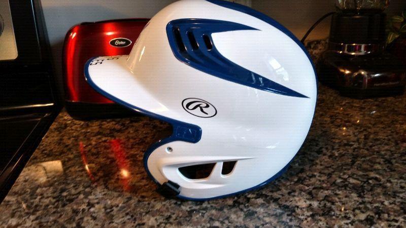 YOUTH BASEBALL HELMET NEW ONLY WORN ONCE