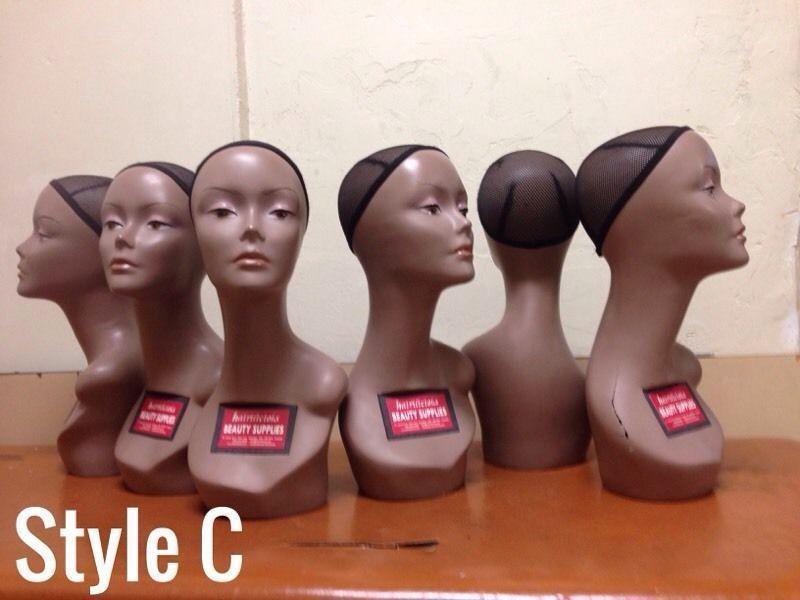 Mannequin Heads for Wigs/Headpieces