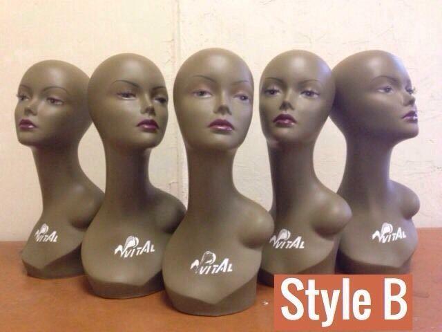 Mannequin Heads for Wigs/Headpieces