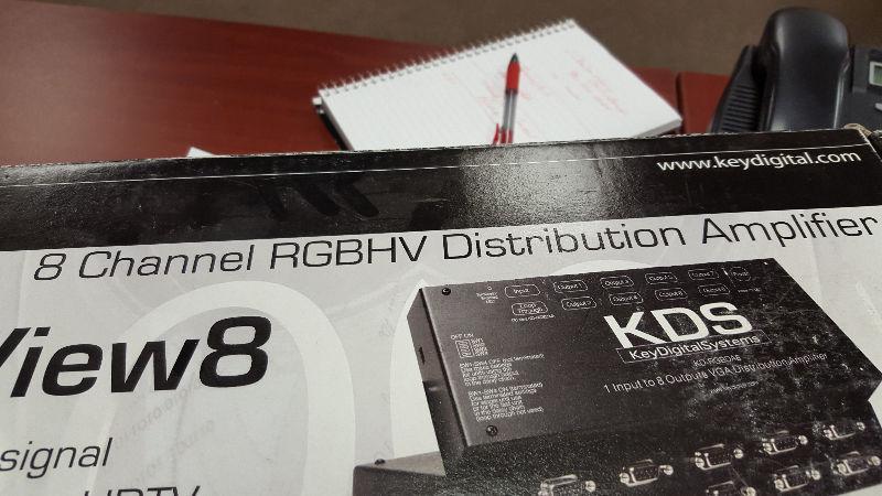 HDTV distribution amplifiers