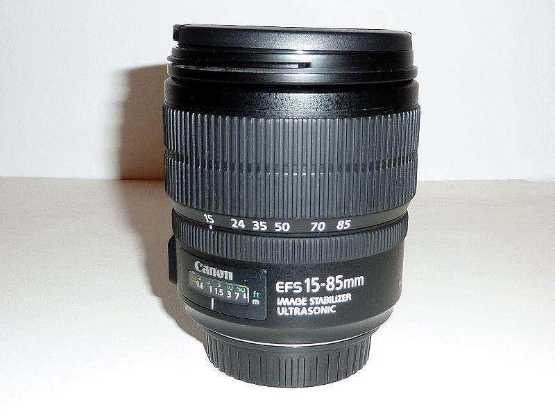 Canon EF-S 15-85mm F3.5-5.6 IS USM lens it