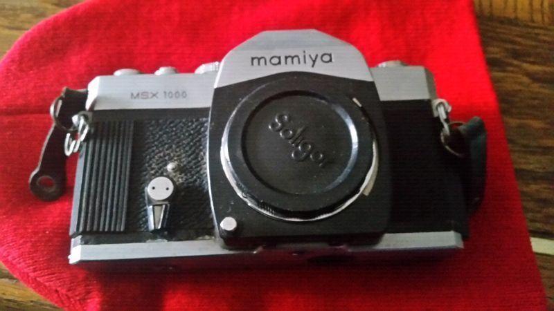 Vintage mamiya 35 mm camera