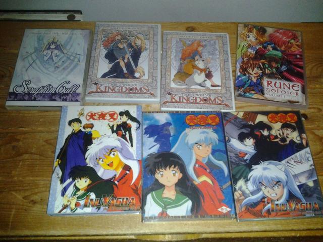 Anime Japanese Animation Movies DVD Lot