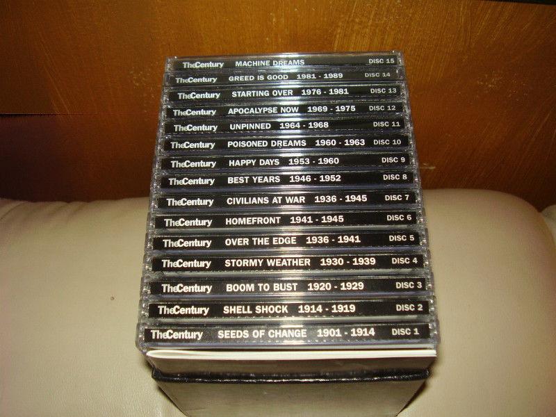 The Century Audio 15 CD Box Set Peter Jennings and Todd Brewster