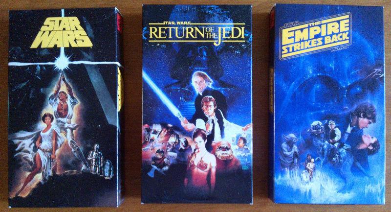 Star Wars/The Empire Strikes Back/Return of the Jedi Trilogy VHS