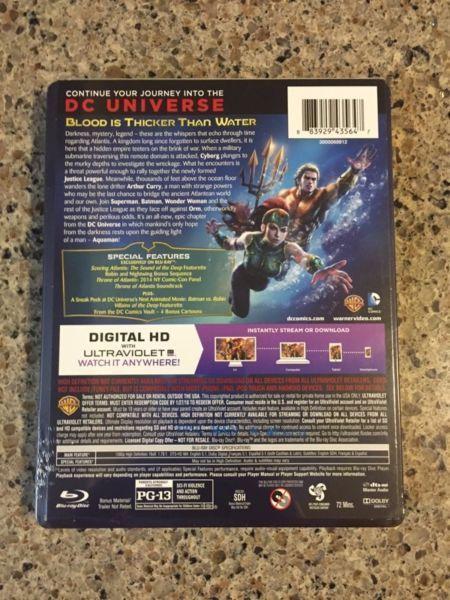 DC Animated Steelbook and Movie w/Graphic Novel