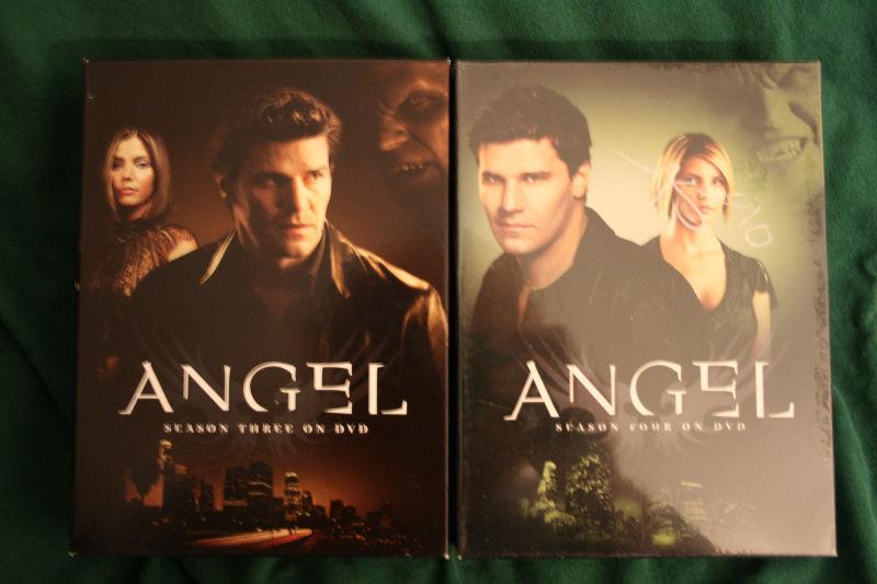 DVD'S - FOUR COMPLETE SEASONS OF ANGEL