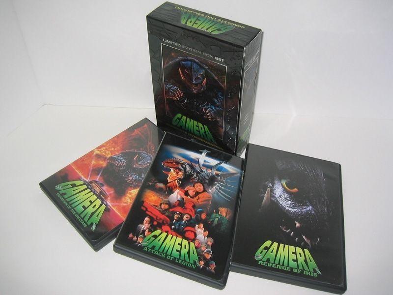 special edition gamera box set/godzilla figure
