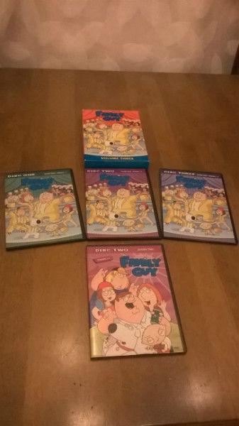 4 DVD's Family Guy
