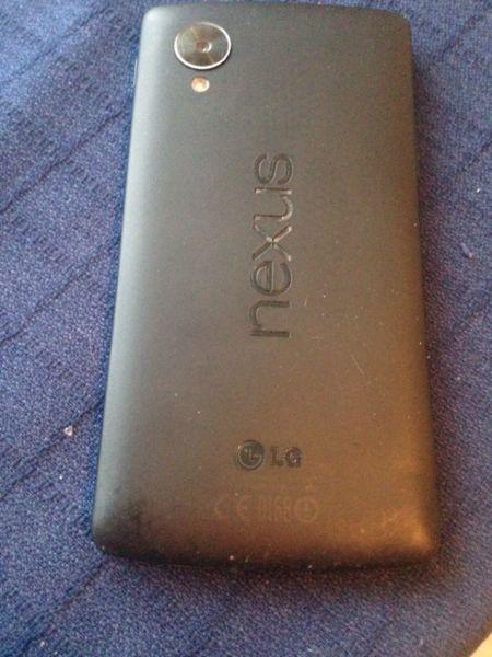 Nexus 5 unlocked cell phone- please read