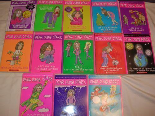 DEAR DUMB DIARY JIM BENTON Childrens Book Lot of 13
