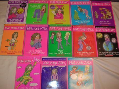 DEAR DUMB DIARY JIM BENTON Childrens Book Lot of 13