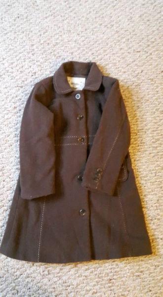 Girls Gap size 5 peacoat