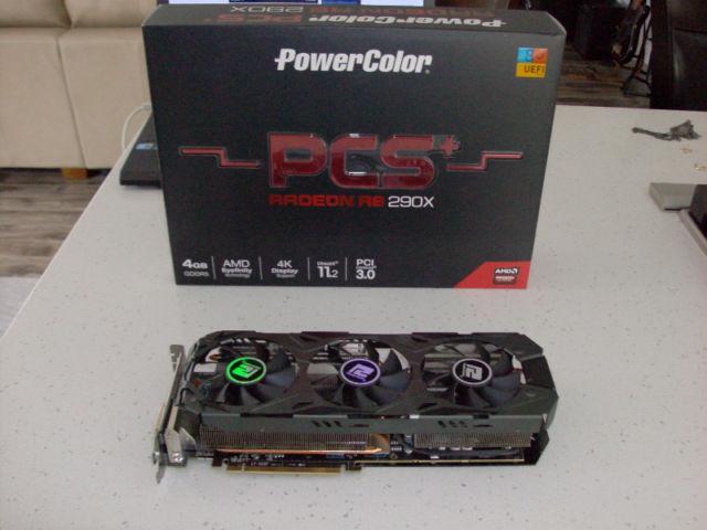 PowerColor PCS+ R9 290X 4GB GDDR5 DX11.2 (no trades)