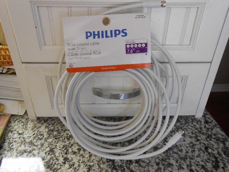 Phillips RG6 Coaxial Cable