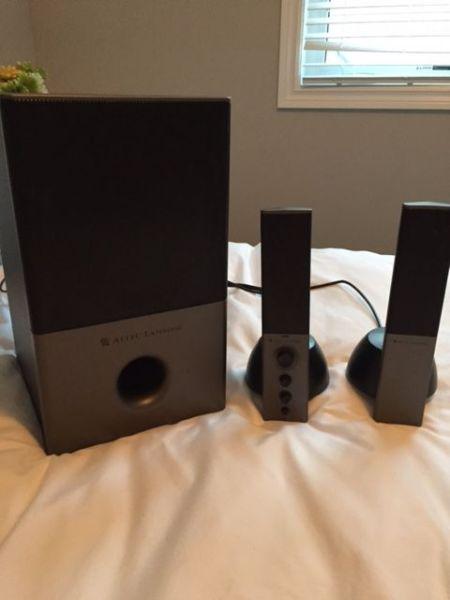 Altec Lansing Speakers with Subwoofer