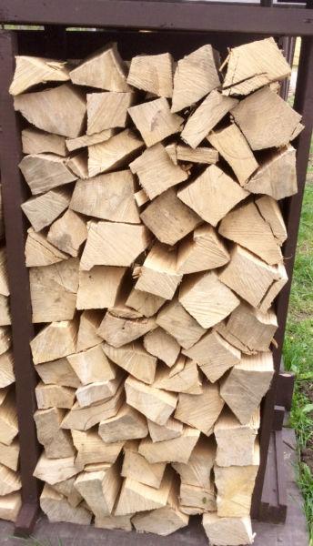 1/4 Face Cord Of Dry Premium Bark Free Firewood - St. Thomas