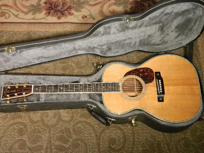 2000 Nichols O Size Brazilian Rosewood Parlour Guitar