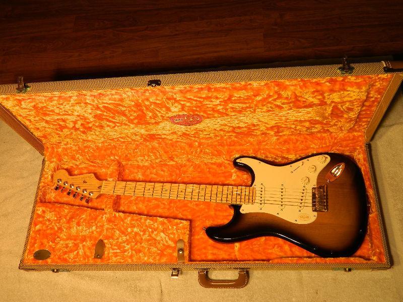 2004 Fender 50th Anniversary Deluxe Stratocaster With Case