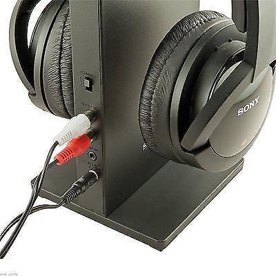 Sony Wireless Over-Ear Headphones (MDRRF985RK) - Black