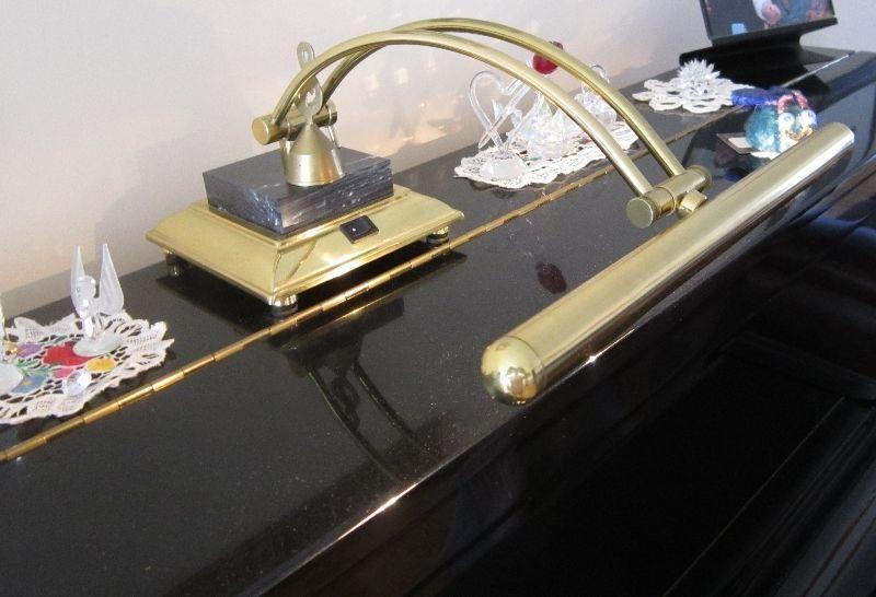 Gold Plated Piano / Desk Lamp