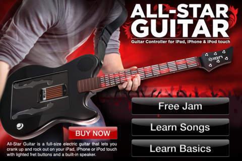 ION All-Star Guitar Electronic Guitar System for iPad